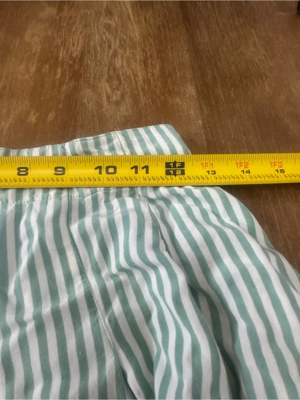 Outback Red Green and White Striped Maxi Skirt Vintage